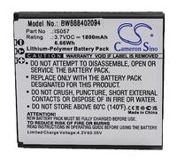 vhbw batteria sostituisce Pax IS057 per lettore di codici a barre, POS (1800mAh, 3,7V, Li-Poly)