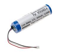 vhbw batteria sostituisce Philips NTA3460-4, NTA3459-4 per babyphone (3400mAh, 3,7V, Li-Poly)