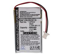 vhbw batteria sostituisce Sony CMA07E, PL-383450, 383562A per computer portatile scanner (850mAh, 3,7V, Li-Poly)
