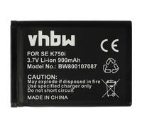 vhbw batteria sostituisce Sony-Ericsson BST-37 per smartphone cellulare (900mAh, 3,7V, Li-Ion)