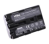 vhbw batteria sostituisce Sony NP-FM500H per fotocamera DSLR (1200mAh, 7,2V, Li-Ion)