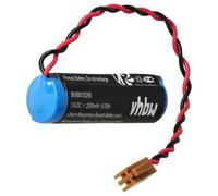 vhbw batteria sostituisce Toshiba ER6V, JAE2P per Programmable Logic Controller (2000mAh, 3,6V, Li-MnO2)