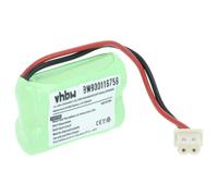 vhbw batteria sostituisce V-Tech 2SN-2/3AAA40H-S-X2, 2SN2/3AAA40HSX2F, BT183642 per telefono fisso cordless (300mAh, 2,4V, NiMH)