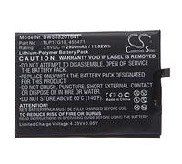 vhbw batteria sostituisce Wiko 455471, TLP17G18 per smartphone cellulare (2900mAh, 3,8V, Li-Poly)
