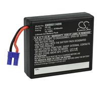 vhbw batteria sostituisce Yuneec ST16F, 58-000160, YP-3A, ST16 per controller per drone, telecomando (8700mAh, 3,7V, Li-Ion)