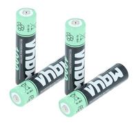vhbw batterie AAA, 4 pzz. compatibile con Siemens Gigaset E560, E550H, E560HX, E560A Plus - batterie ricaricabili, 1000 mAh, 1,2 V, NiMH