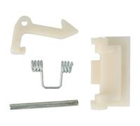 vhbw Blocco dello sportello sostituisce BSH 00183608 per lavatrice - con gancio corto