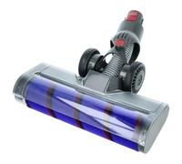 vhbw bocchetta spazzola soft per pavimenti compatibile con Dyson V11 Outsize, V15 Detect Absolute, V11, V10 aspirapolvere, con rullo morbido, 25 cm