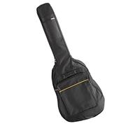 vhbw Borsa per chitarra elettrica, chitarra - custodia con tracolla, nero/giallo, 105 x 35 x 8 cm