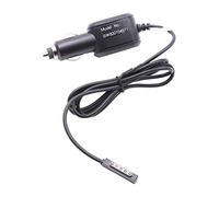 vhbw caricabatteria da auto compatibile con Microsoft Surface Pro 2 128GB, Pro, Pro 256GB notebook, tablet - Caricatore da 12V nero 3,6 A