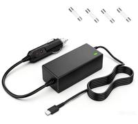 VHBW Caricabatteria da auto USB-C 90W per Dell Latitude XPS Lenovo ThinkPad MacBook