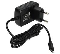 vhbw caricabatteria micro USB cavo di ricarica universale con connettore di rete da 1,0 A / 5V nero