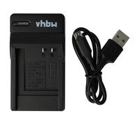 vhbw Caricabatterie Caricabatteria Micro USB compatibile con camera batteria Ricoh DB-60, DB-70