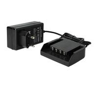 vhbw caricabatterie compatibile con AEG BS 18C, BMS 18C, BSB 18, BS 18G, BS18G, BSB18G, BHO 18, BFL 18, BKS 18 batterie Li-Ion di attrezzi, 18-21V