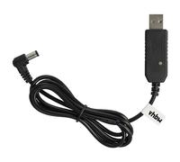 vhbw Caricabatterie compatibile con Baofeng UV-9R batteria radio - cavo USB, 100 cm, con spia luminosa