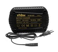vhbw caricabatterie compatibile con Dewalt DCB181-XJ, DCB182, DCB182-XE, DCB183, DCB185, DCB184-XJ, DCB184, DCB184-XR batterie Li-Ion di attrezzi