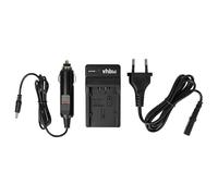 vhbw caricabatterie compatibile con Panasonic CGA-DU21, CGR-DU06, DMW-BLA13, DMW-BLA13E batterie di videocamera, reflex - Stazione di ricarica