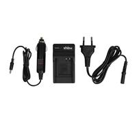 vhbw caricabatterie compatibile con Panasonic Lumix DMC-FX33, DMC-FX35, DMC-FX37, DMC-FX500 batterie di fotocamera videocamera DSLR