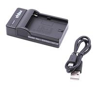 vhbw Caricabatterie Micro USB compatibile con camera Sony Mavica MVC-FD83, MVC-FD85, MVC-FD87, MVC-FD88, MVC-FD90, MVC-FD91, MVC-FD91AOL, MVC-FD92.
