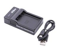 vhbw caricabatterie micro USB compatibile con fotocamera Sigma FP batteria Panasonic DMW-BLC-12, DMW-BLC12, DMW-BLC12E, DMW-BLC12PP