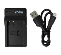 vhbw caricabatterie USB compatibile con Garmin Alpha 100 handheld batterie di videocamera, reflex - Stazione di ricarica