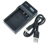 vhbw caricabatterie USB compatibile con Nikon CoolPix P1, P2, S1, S2, S3, S5, S6, S7, S7c, S9 batterie di videocamera, reflex - Stazione di ricarica