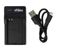 vhbw caricabatterie USB compatibile con Nokia 109, 1100, 1101, 1110, 1110i, 1112, 112, 113 batterie di videocamera, reflex - Stazione di ricarica