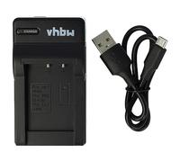 vhbw caricatore compatibile con Rollei Compactline 82, 82SE, 110, 203, 103 camera camcorder - Stazione di carica, spia di carica