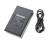 vhbw caricatore Micro-USB + USB-C duale compatibile con Sony Alpha ILCE-5100, ILCE-5000 camera + cavo Micro-USB + LED