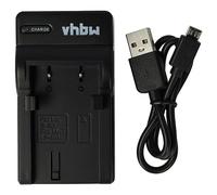 vhbw caricabatterie USB compatibile con Nikon EN-EL1 batterie di videocamera, reflex - Stazione di ricarica