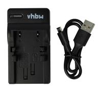 vhbw caricatore USB compatibile con Energizer ER-D650 camera - Stazione di carica + spia di carica, 4,2 V