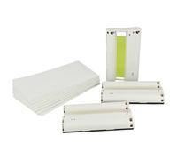 vhbw cartucce d'inchiostro ciano/magenta/giallo compatibile con Canon Selphy CP-720, CP-730 stampante fotografica (compatibile, confezione da 3)
