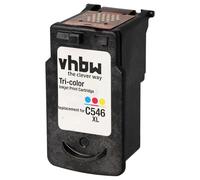 vhbw cartuccia d'inchiostro ciano/magenta/giallo compatibile con Canon Pixma TS3350, TS3351, TS3352, TS3355, TS3450 stampante (ricaricata, 12 ml)