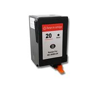 vhbw cartuccia d'inchiostro nero sostituisce Canon BC-20, BX-20 (ricaricata, 32 ml)
