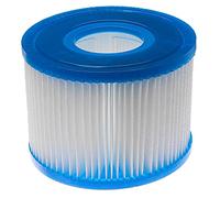 vhbw Cartuccia filtrante di Tipo S1 Compatibile con Intex PureSpa 28403E Piscina - Filtro di Ricambio Blu/Bianco