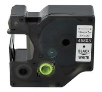 vhbw cassetta nastro compatibile con Dymo LabelPoint 300, 350 etichettatrice 19mm nero su bianco