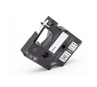 vhbw cassetta nastro compatibile con Dymo Rhino 4200, 5200, 6000, ILP 219 etichettatrice nero su bianco, cassetta di tubi termoretrattili, 6 mm