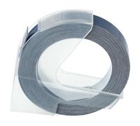 vhbw Cassetta nastro per goffratura 3D compatibile con Dymo Label Buddy 20008, Mini, Maxi 1755 etichettatrice 3m x 9 mm bianco su blu