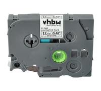 vhbw Cassetta nastro sostituisce Brother TZ-131, TZE-131 per etichettatrice 8m x 12 mm nero su trasparente
