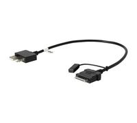 vhbw cavo adattatore audio AUX per autoradio (30 cm) compatibile con Apple iPhone con attacco 30 pin - USB