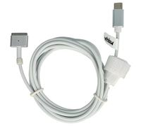 vhbw Cavo adattatore USB tipo C a MagSafe 2 compatibile con Apple Macbook Pro 13" (fine 2012-2017) notebook, laptop - 170 cm, 65 W, PVC