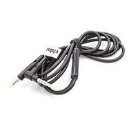 vhbw cavo audio AUX compatibile con Bose QuietComfort QC-25 cuffie - Con jack da 3,5 mm, 150 cm, microfono, tasto di risposta, nero