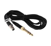 vhbw cavo audio AUX compatibile con Pioneer HDJ-2000 cuffie - Con jack da 3,5 mm a 6,3 mm, 300 cm, nero