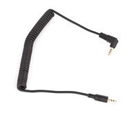 vhbw cavo compatibile con Panasonic DMC-L10, DMC-LC1 fotocamera digitale, reflex - Cavo di collegamento, 110 cm, a spirale