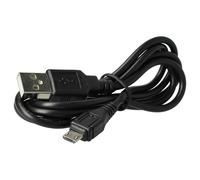 vhbw Cavo dati & di ricarica USB-A a Micro-USB compatibile con Nikon D5600-100 cm nero