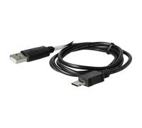 vhbw cavo dati USB compatibile con Samsung E420, E390, E490, E480, E520, E500, E540, E200 eco, E570, E550, E250, E230, E690 cellulare - nero