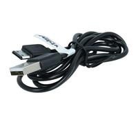 vhbw cavo dati USB compatibile con Samsung GT-E1170i, GT-E1182, GT-E1190, GT-E1230, GT-E1310B, GT-E2152, GT-E2230, GT-E2330 cellulare - nero 100cm
