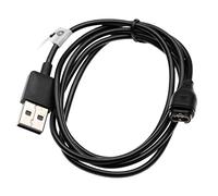 vhbw cavo di alimentazione USB compatibile con Garmin Instinct Solar Tactical, Tactical smartwatch tracker - Stazione di ricarica, Nero, 100 cm