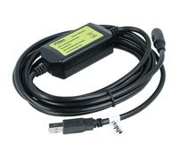 vhbw cavo di programmazione PLC compatibile con Mitsubishi MELSEC FX3GA, FX2N, FX3U sistema di controllo - Cavo di connessione con driver CD, 3 m