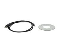 vhbw Cavo di programmazione USB compatibile con Icom IC-T3H, IC-F4S, IC-F4TR, IC-R10, IC-T3A, IC-T2A/H, IC-R2, IC-Q7A, IC-R5, IC-R3 radio, nero